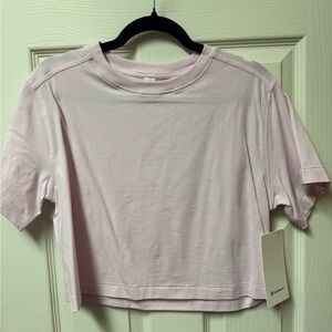 Lululemon Light Pink Crop Top